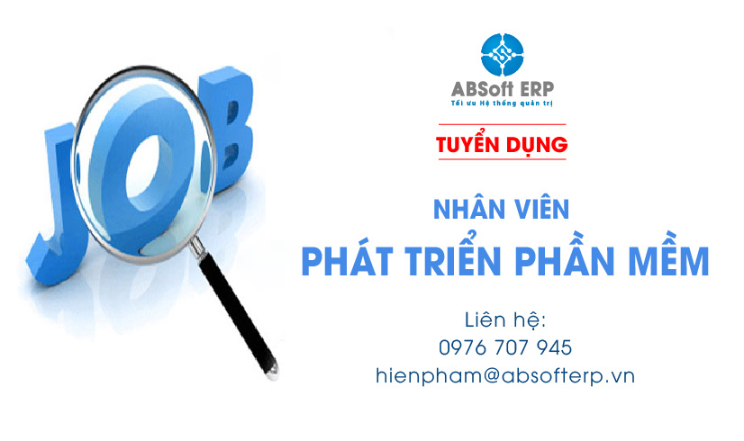 ABSoft tuyển dụng nhân viên phát triển phần mềm